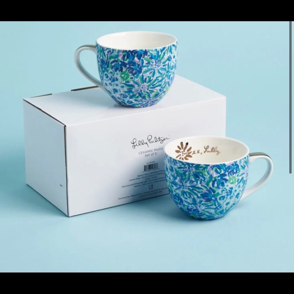 Lilly Pulitzer mugs